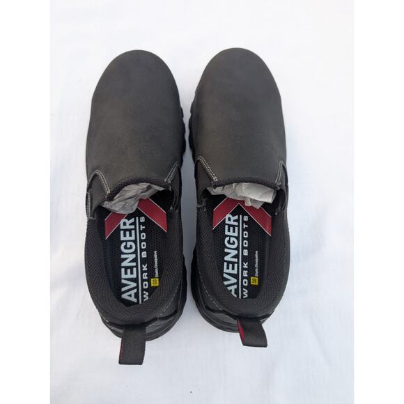 Avenger Women's Flight Slip-On Composite Toe ESD Work Shoe Sz 9.5 Black - A7046 - Picture 6 of 8